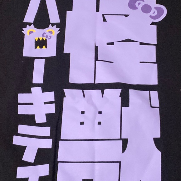 Hello Kitty Sweet Kaiju Unicorn T-Shirt NEW graphic T - Picture 2 of 2